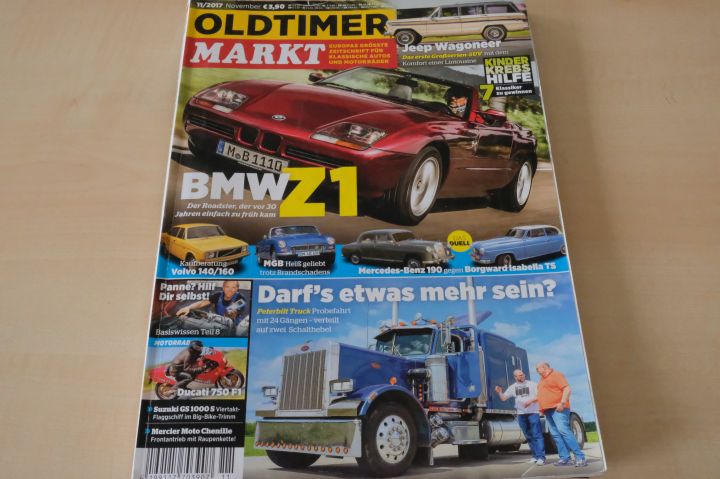 Deckblatt Oldtimer Markt (11/2017)